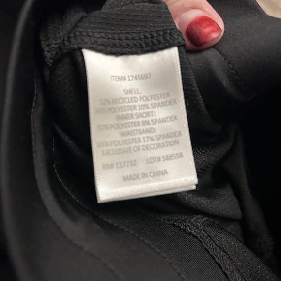 Gerry Women's Cargo Skort Black Small Elastic Waist Skirt Short Athletic Tennis - Picture 4 of 7